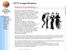 Tablet Screenshot of crossdressinghamburg.de